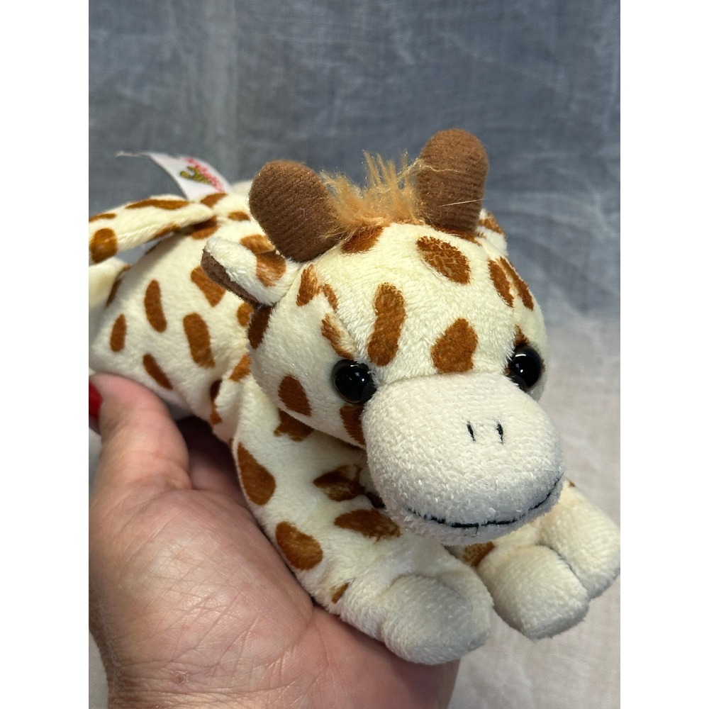 Unipak Designs Plush Giraffe 7 Inch Spotted Stuffed Animal 2015 1710W17K15055